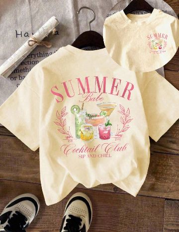 Tricou SHEIN CURVE, crem