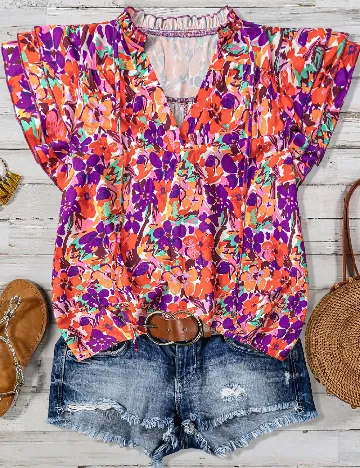 Bluza SHEIN CURVE, mix culori