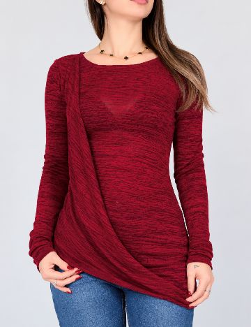 Bluza Bershka, rosu