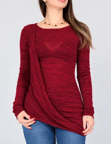 Bluza Bershka, rosu