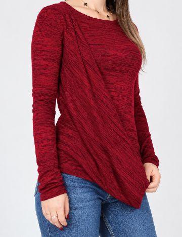 Bluza Bershka, rosu