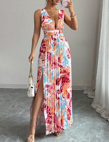 Rochie lunga SHEIN, mix culori