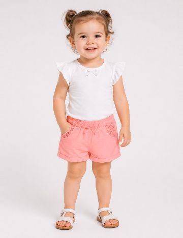 Pantaloni scurti Zara, roz