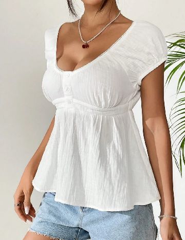 Bluza SHEIN, alb