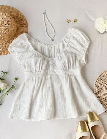 Bluza SHEIN, alb