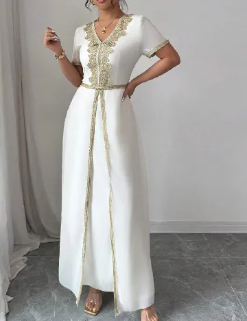 Rochie lunga SHEIN, alb