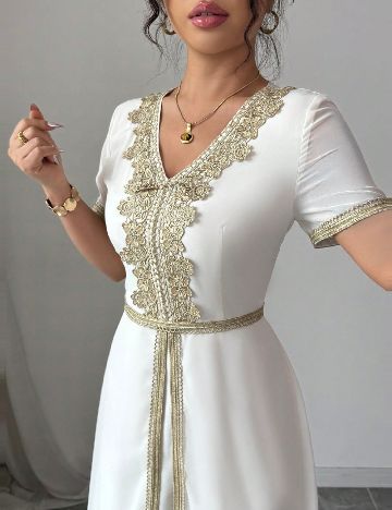 Rochie lunga SHEIN, alb