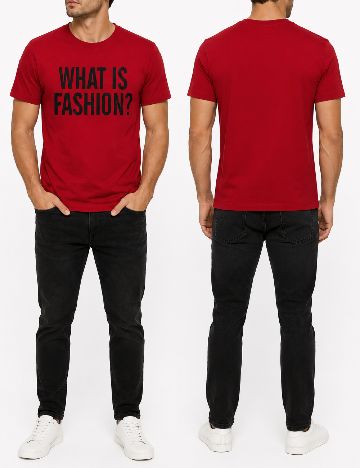 Tricou Zara, rosu