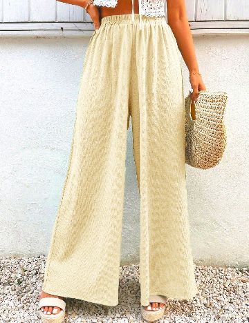 Pantaloni SHEIN, crem