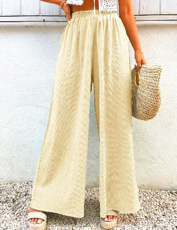 Pantaloni SHEIN, crem