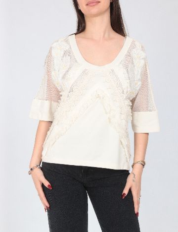 Bluza Zara, crem