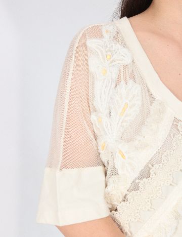 Bluza Zara, crem