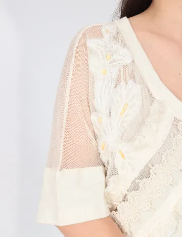 Bluza Zara, crem