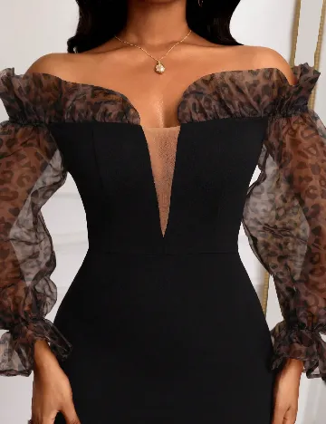 Rochie medie SHEIN, negru
