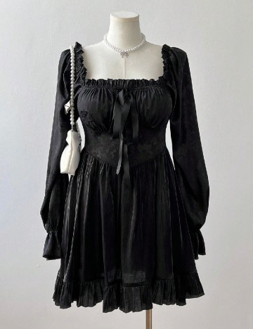 Rochie scurta SHEIN CURVE, negru