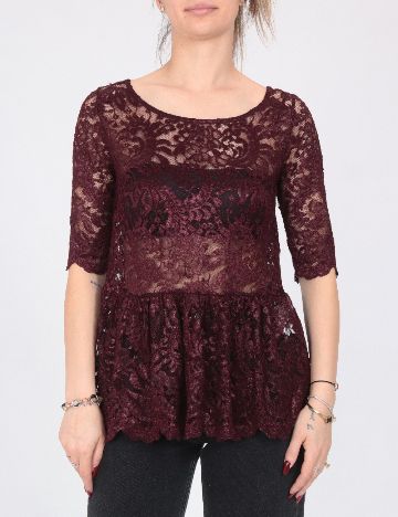 Bluza Zara, pruna
