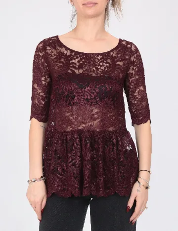 Bluza Zara, pruna