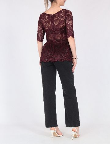 Bluza Zara, pruna