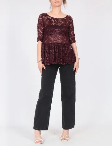 Bluza Zara, pruna