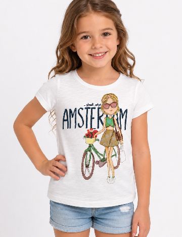 Tricou Zara, alb