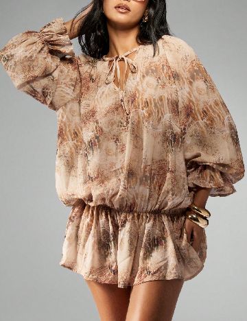 Rochie scurta Missguided, maro