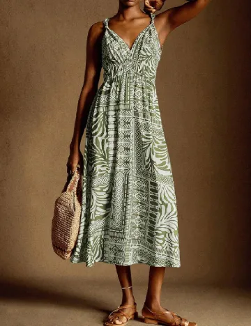 Rochie medie SHEIN, verde