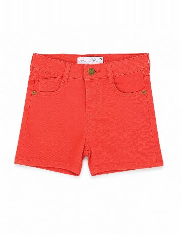 Pantaloni scurti Zara, rosu