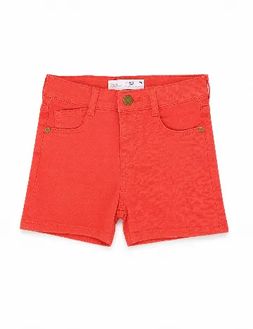 Pantaloni scurti Zara, rosu