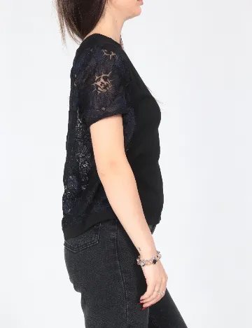 Bluza Zara, negru/b