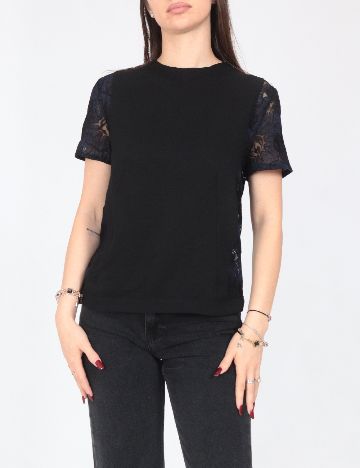 Bluza Zara, negru/b