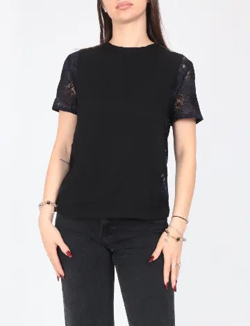 Bluza Zara, negru/b