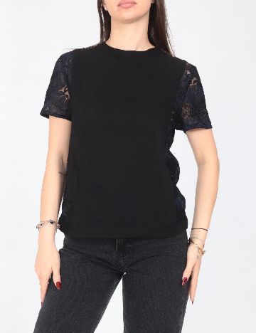 Bluza Zara, negru/b