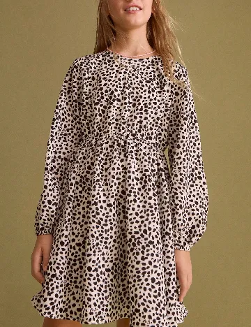 Rochie Shein Kids, negru/alb