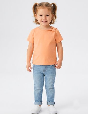 Tricou Zara, portocaliu