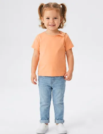 Tricou Zara, portocaliu