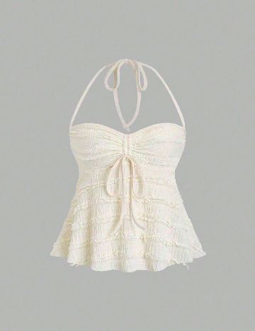 Top SHEIN, crem