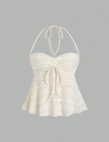 Top SHEIN, crem
