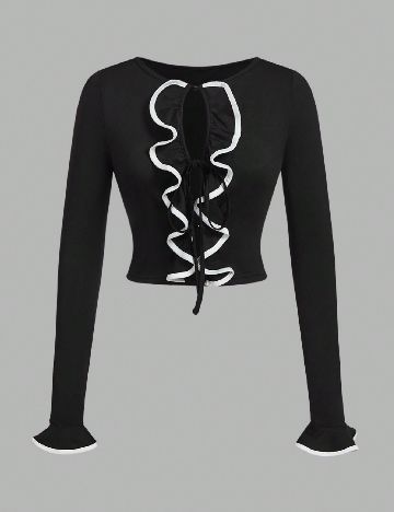 Bluza SHEIN, negru
