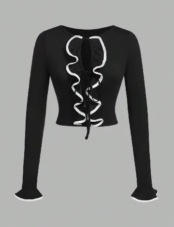 Bluza SHEIN, negru