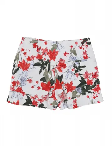 Pantaloni scurti Zara, crem