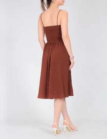 Rochie medie Zara, maro