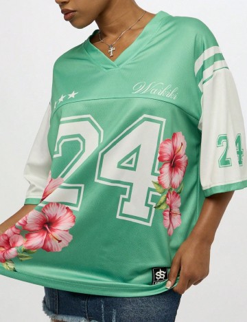 Tricou Oversize SUMWON, verde