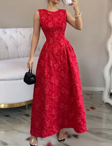 Rochie lunga SHEIN, rosu