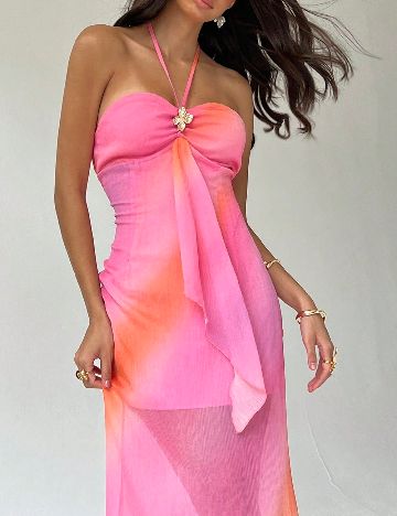 Rochie lunga SHEIN, roz