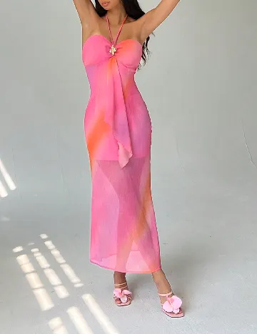 Rochie lunga SHEIN, roz