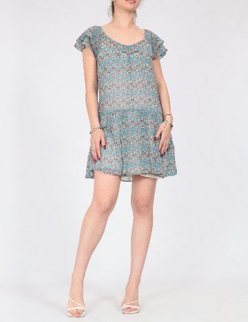 Rochie scurta Zara, albastru