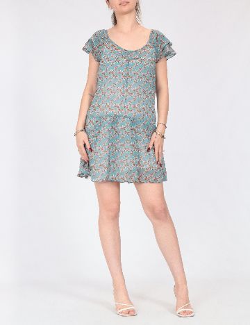 Rochie scurta Zara, albastru