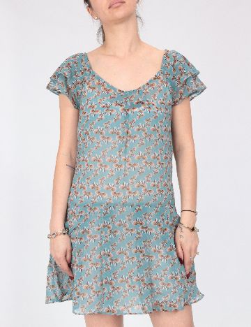 Rochie scurta Zara, albastru