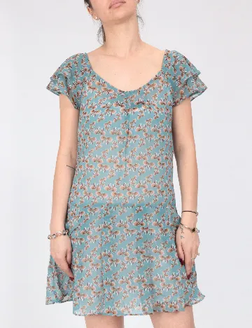 Rochie scurta Zara, albastru