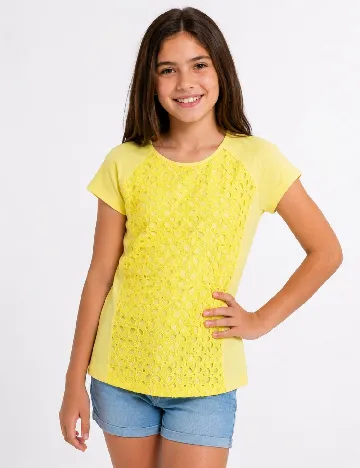 Tricou Zara, galben